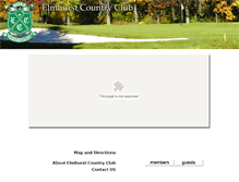 Tablet Screenshot of elmhurstcc.com